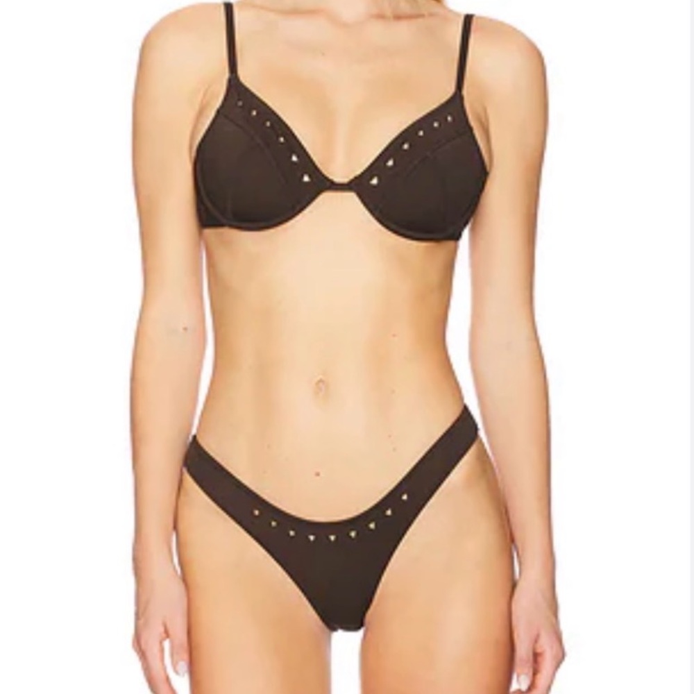 GIGI C Alice Bikini in Chocolate